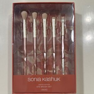 NIB Sonia Kashuk Rose Gold Eye Brush Set